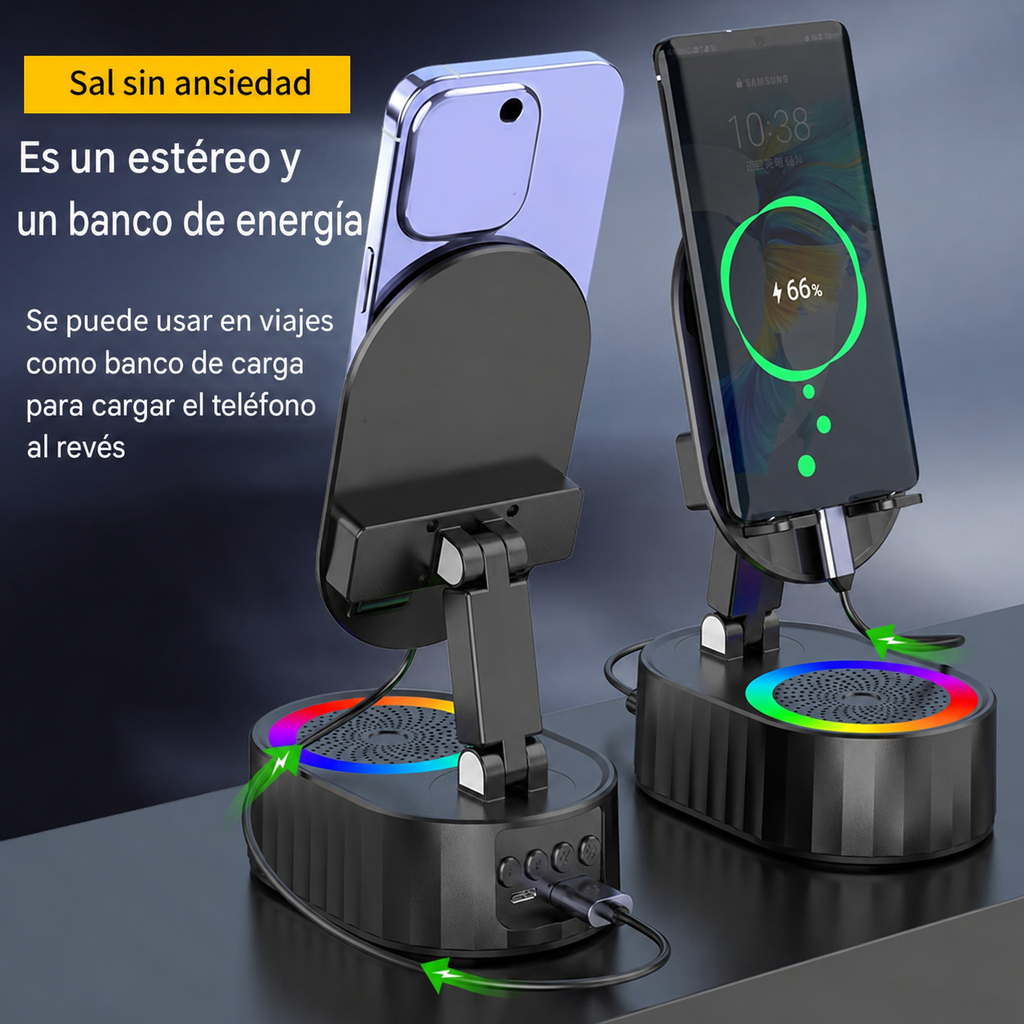 Soporte Induction Parlante Con Luz